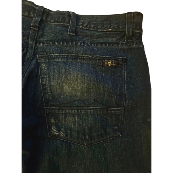 7 For All Mankind Women's Denim Jeans - Size 38 - Cotton Blend - Picture 3 of 6